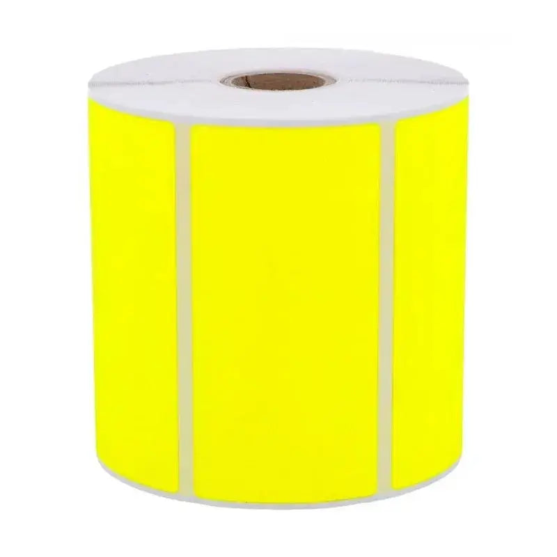 10 RLX - Etiquettes Fluo 100x50mm - MD25mm Etiquettes𝙋𝙧𝙤