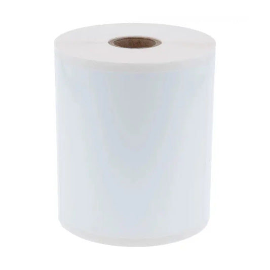 6 RLX- 500 étiquettes adhésives 100 x 100mm - Polypropylène - Mandrin Ø76