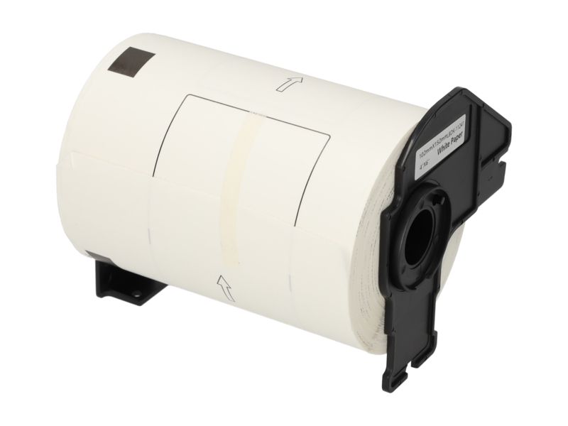 Carton de 20 rouleaux - Etiquettes compatibles Brother DK11241 - 102 x 152mm