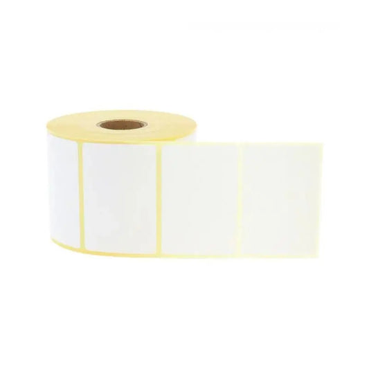 10 RLX - 1500 Étiquettes Thermique Permanent 60 x 40 mm - Mandrin Ø25mm