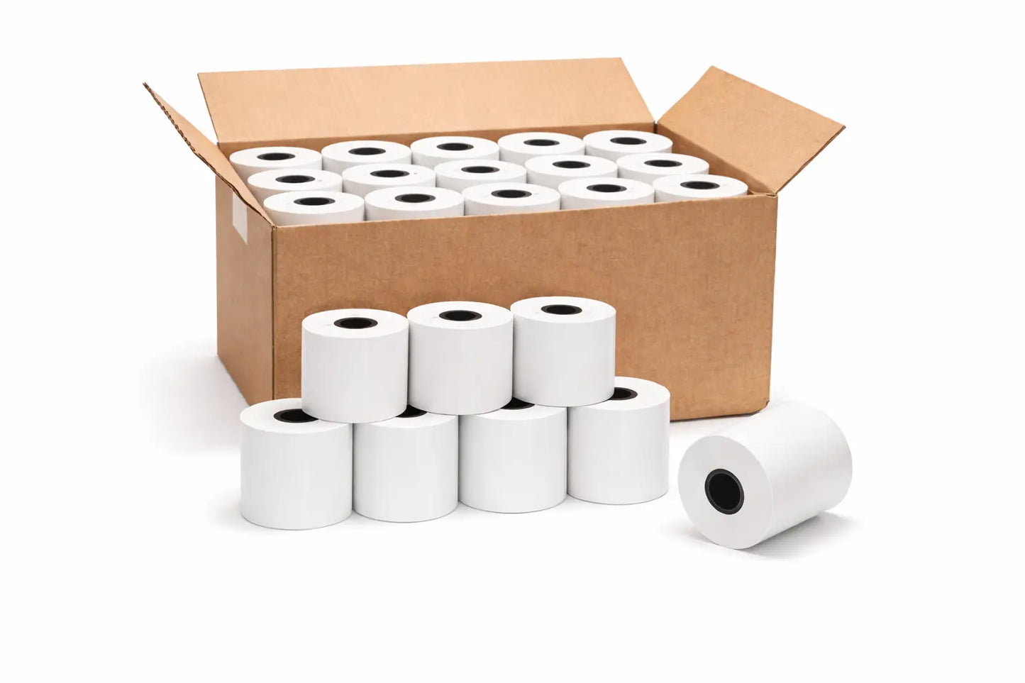 30 RLX - Étiquettes Linerless 58 x 95 x 40 – Carton de 30 – Pour balance | EtiquettesPro