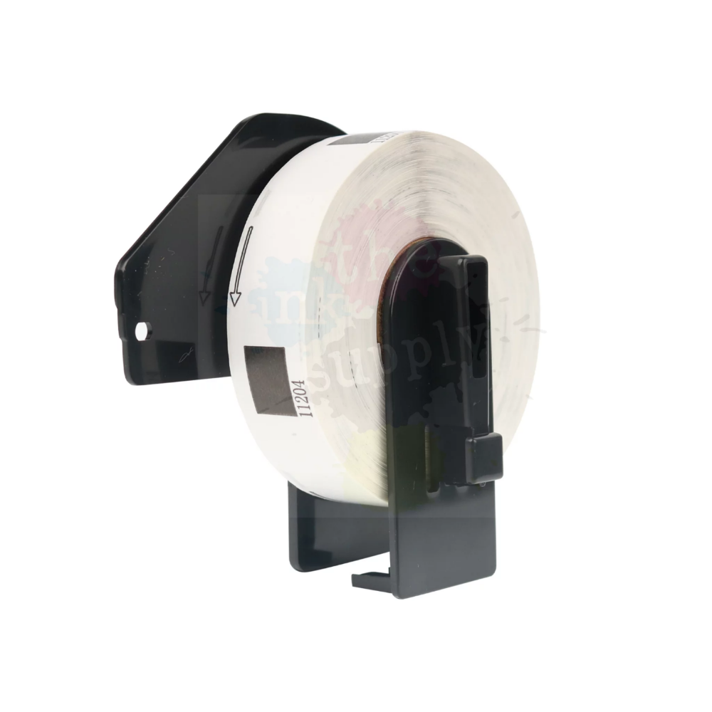 Carton de 30 rouleaux - Étiquettes compatibles Brother DK11204 - 17 x 54mm