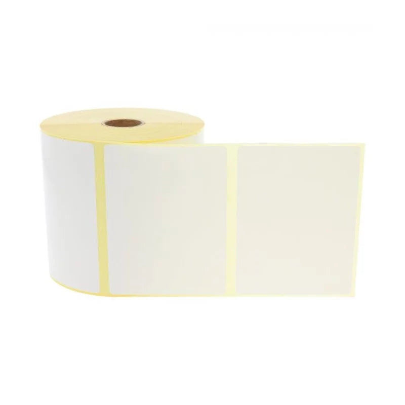 12 RLX - 930 étiquettes 102x76 mm Thermique Top - Mandrin Ø25mm
