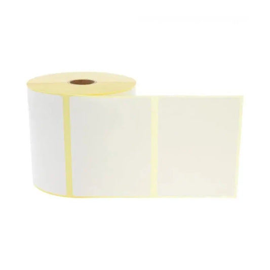 12 RLX - 930 étiquettes 102x76 mm Thermique Top - Mandrin Ø25mm
