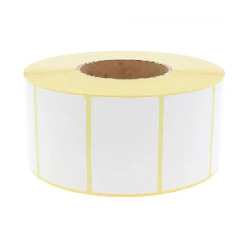3100 étiquettes 76 x 51 mm - Mandrin Ø76mm - Thermique Eco - Compatibles Zebra 3005807.
