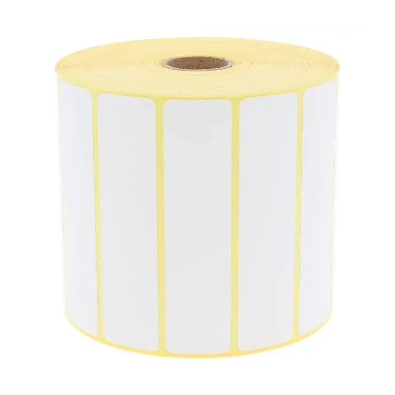 2580 étiquettes 102x25 mm - Mandrin Ø25mm - Couché - Compatible Zebra Etiquettes𝙋𝙧𝙤