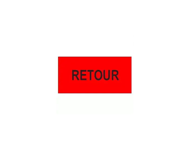 1000 Etiquettes fluo imprimée 100x50mm en rouleau Etiquettes𝙋𝙧𝙤