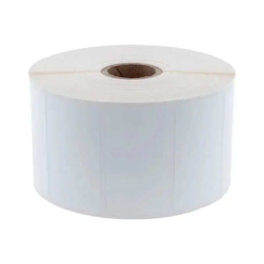 6 RLX – 1 000 étiquettes adhésives 60 × 40 mm – Polypropylène blanc – Mandrin Ø40 mm Etiquettes𝙋𝙧𝙤
