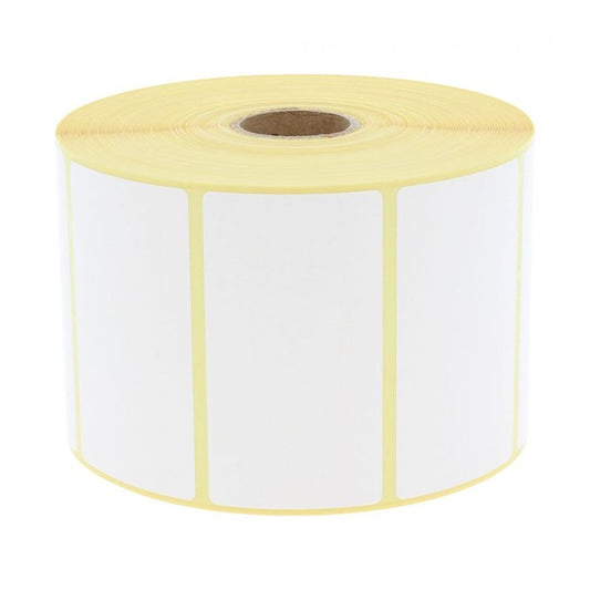 2100 Étiquettes 70 x 32 mm - Papier Couché - Mandrin Ø25mm - Compatible Zebra 3007205-T