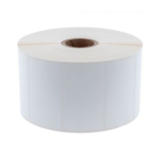 12 RLX - 2398 Étiquettes 51 x 25 mm - Polyéthylène - Mandrin Ø25mm - Compatible Zebra 3011715