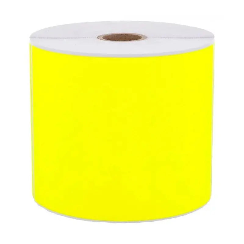 10 RLX- 280 étiquettes 102 x 152 mm - Thermique Top Jaune - Mandrin Ø25mm Etiquettes𝙋𝙧𝙤