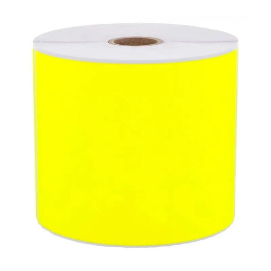 10 RLX- 280 étiquettes 102 x 152 mm - Thermique Top Jaune - Mandrin Ø25mm Etiquettes𝙋𝙧𝙤