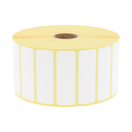 12 RLX - 3315 Étiquettes 57 x 19 mm - Papier Couché - Mandrin Ø25mm - Compatible Zebra 800272-075