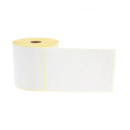 10 RLX - 500 Étiquettes Thermique Permanent 100 x 150 mm - Mandrin Ø25mm