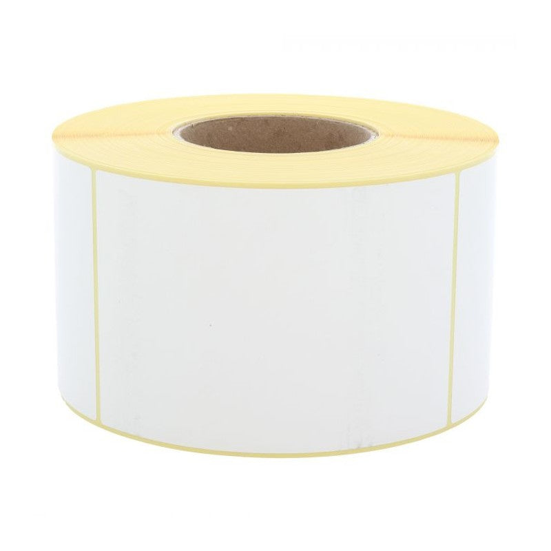 4 RLX - 1000 Étiquettes 100 x 150 mm - Papier Vélin - Mandrin Ø76mm - Compatible Zebra 3005091
