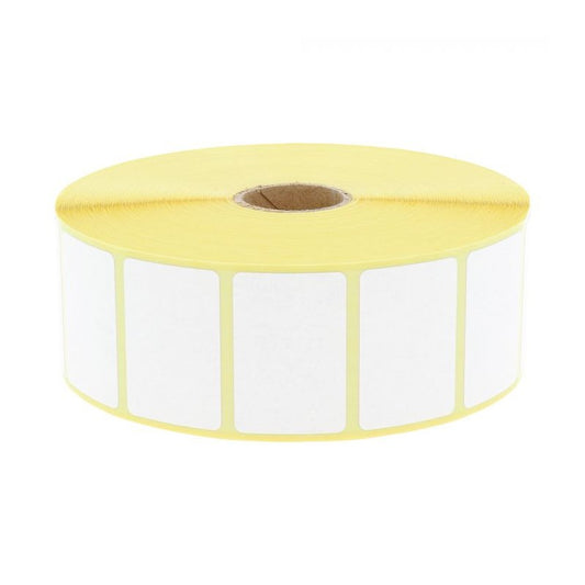 2580 Étiquettes 38 x 25 mm - Thermique Top - Mandrin Ø25mm - Compatible Zebra 800261-107