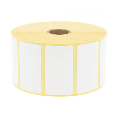 12 RLX - 2100 étiquettes 57 x 32 mm Papier Velin - Mandrin Ø25mm Etiquettes𝙋𝙧𝙤