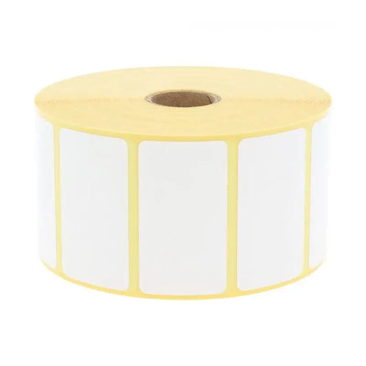 12 RLX - 2100 étiquettes 57 x 32 mm Papier Velin - Mandrin Ø25mm Etiquettes𝙋𝙧𝙤