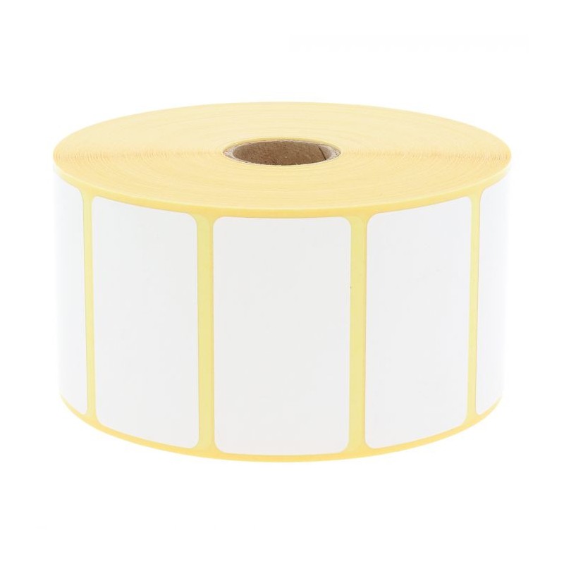 2100 Étiquettes 57 x 32 mm - Thermique Top Amovible - Mandrin Ø25mm - Compatible Zebra 800262-127