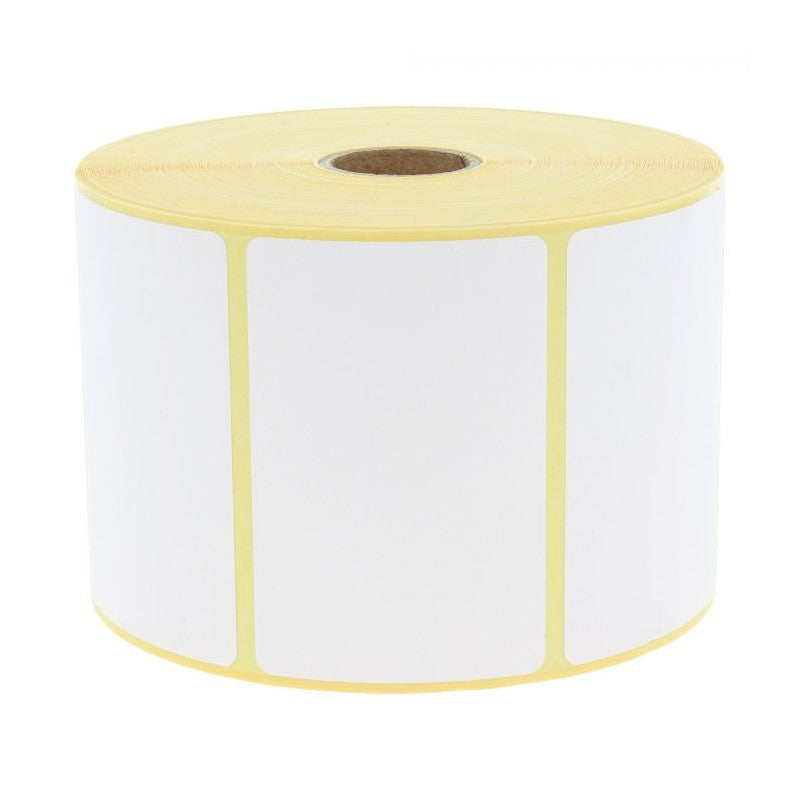 2580 Étiquettes 76 x 25 mm - Papier Couché - Mandrin Ø25mm - Compatible Zebra 800273
