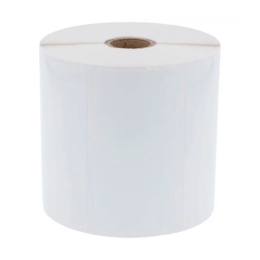 1370 étiquettes 102 x 51mm - Polyester Blanc - Mandrin Ø25