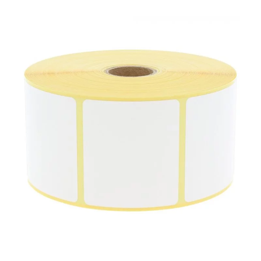 1370 étiquettes 57x51 mm Thermique Top - Mandrin Ø25mm - Compatible Zebra