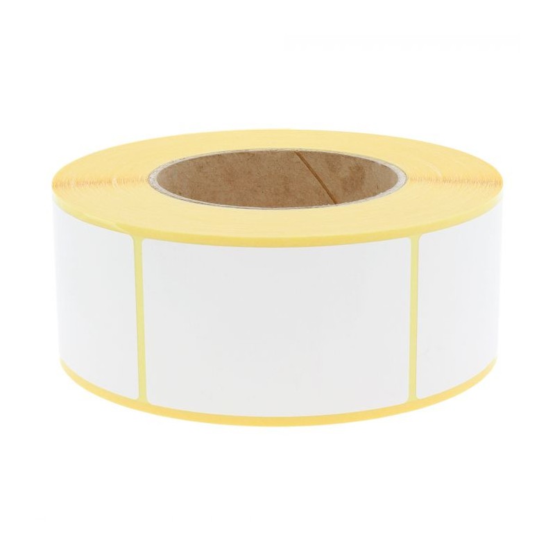 10 RLX - 2190 Étiquettes 37 x 67 mm - Papier Vélin - Mandrin Ø76mm - Compatible Zebra 3006929-T