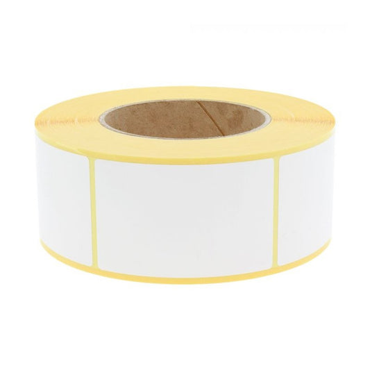 10 RLX - 2190 Étiquettes 37 x 67 mm - Papier Vélin - Mandrin Ø76mm - Compatible Zebra 3006929-T