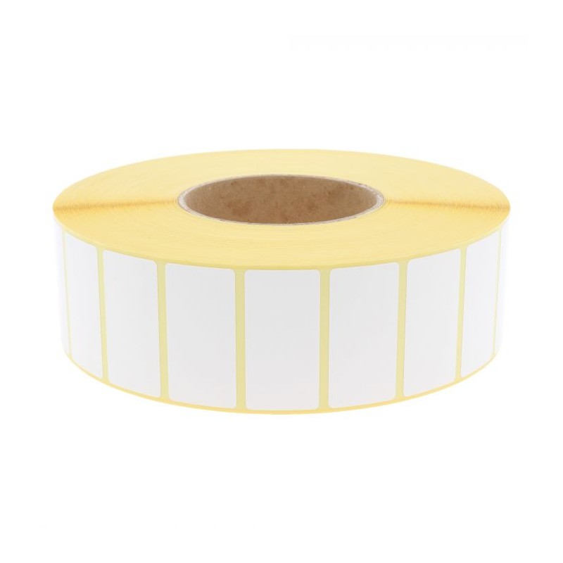 10 RLX - 5180 Étiquettes 51 x 25 mm - Papier Couché - Mandrin Ø76mm - Compatible Zebra 76051