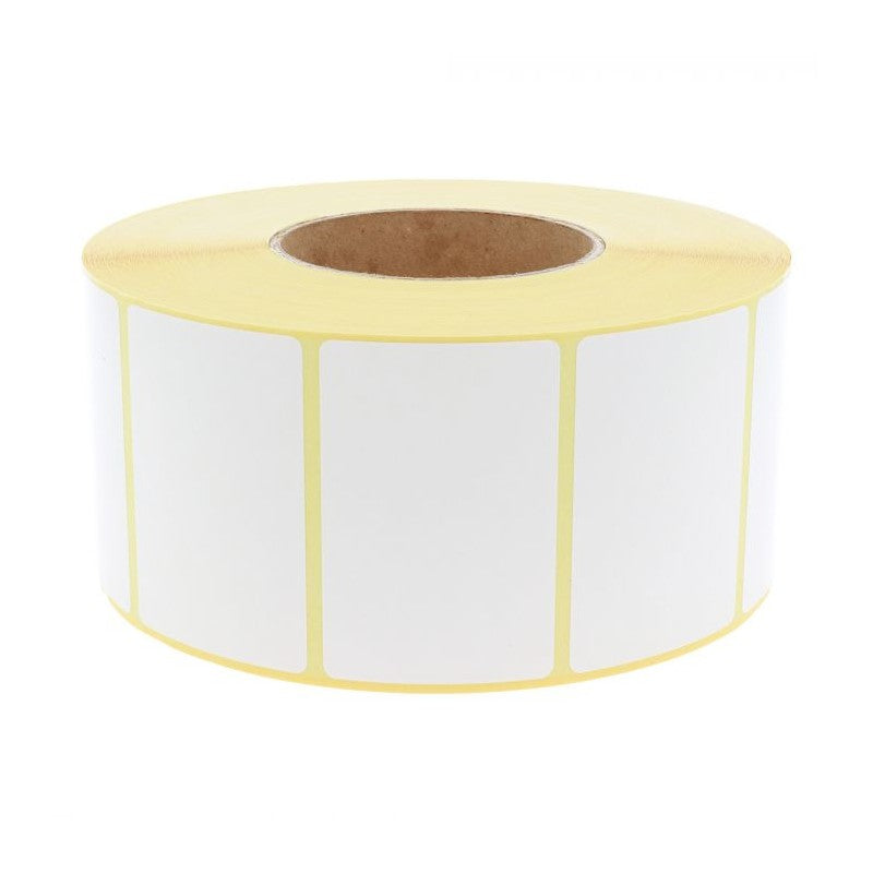 6 RLX - 2740 Étiquettes 76 x 51 mm - Papier Couché - Mandrin Ø76mm - Compatible Zebra 76055