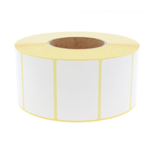 6 RLX - 2740 Étiquettes 76 x 51 mm - Papier Couché - Mandrin Ø76mm - Compatible Zebra 76055