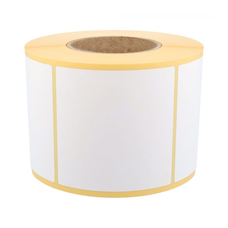 6 RLX - 1890 Étiquettes 76 x 76 mm - Papier Couché - Mandrin Ø76mm - Compatible Zebra 76527