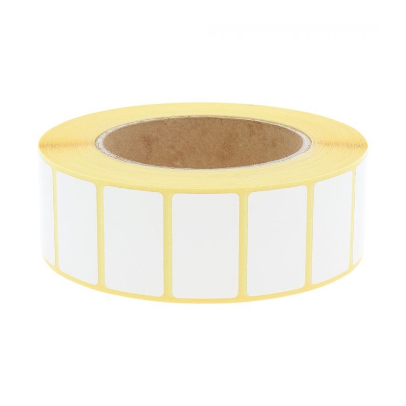 10 RLX - 5180 Étiquettes 38 x 25 mm - Papier Couché - Mandrin Ø76mm - Compatible Zebra 880114
