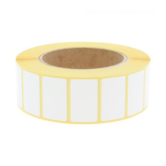 10 RLX - 5180 Étiquettes 38 x 25 mm - Papier Couché - Mandrin Ø76mm - Compatible Zebra 880114