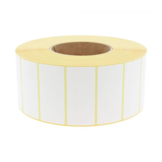 8 RLX - 5180 Étiquettes 64 x 25 mm - Papier Couché - Mandrin Ø76mm - Compatible Zebra 880122