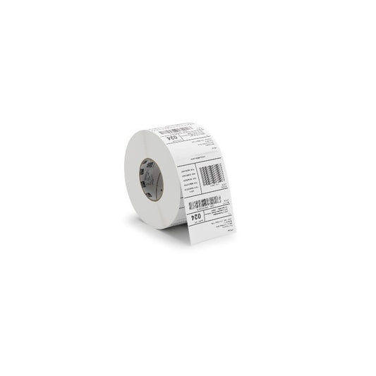 12 RLX - 4650 Étiquettes 38 x 13 mm - Polyester - Mandrin Ø25mm - Compatible Zebra 880243-012D